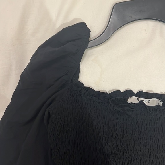 NAKD black puff sleeve - Picture 3 of 3